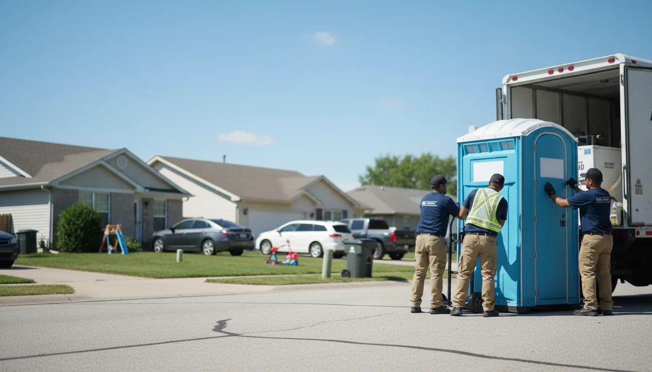 Standard Porta Potty Rentals in Moss Point, MS near me